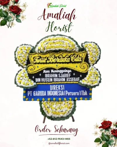 Papan Bunga Duka di Ciemas